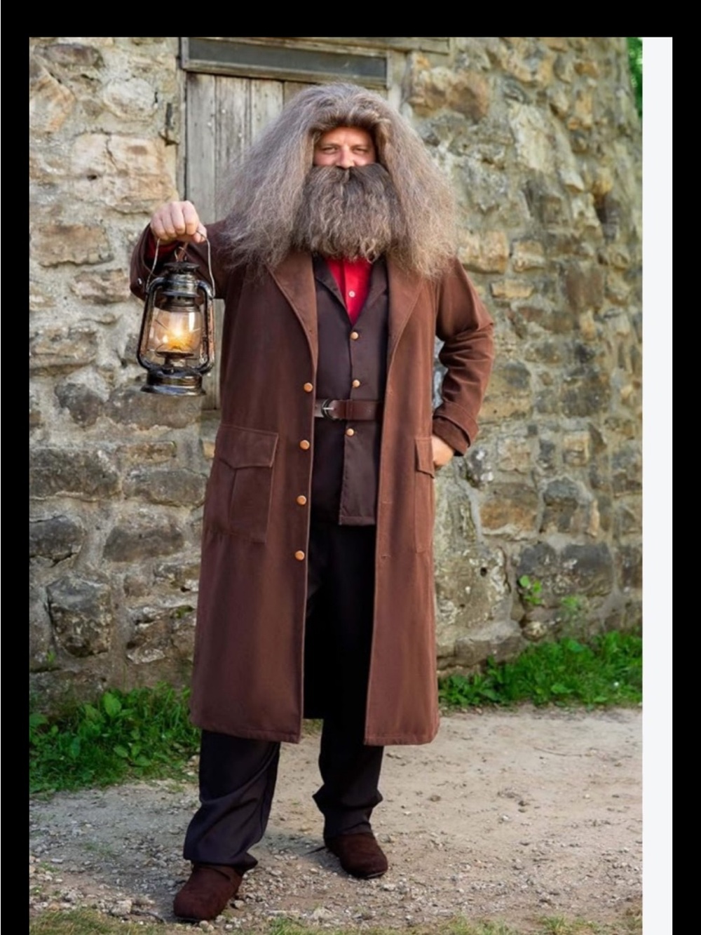 Deluxe Harry Potter Rubeus Hagrid Men's adult Medium Halloween